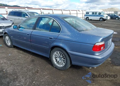2003 BMW 530 I Automatic из США, поврежденный, VIN WBADT63483CK39606